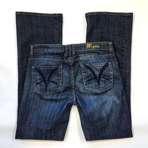 Kut from the Kloth Jackie Boot Cut Distressed 6